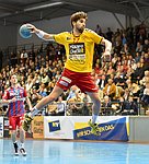 26.09.2015, Krems, Handball, Handball Liga Austria, HLA, GD, UHK Krems, WAT Margareten,<br>WOESS Richard, SCHOPF Tobias<br><br><br><br>Copyright DIENER / Zierlinger<br>Marktgasse 3-7 / 4 / 5 / 21<br>A-1090 Wien<br>Telefax +43 1 955 32 35<br>Mobil +43 676 629 98 51<br>BA-CA<br>Bank Nr. 12000<br>Account Nr. 00712 223 783<br>e-mail: agentur@diener.at<br>Datenbank: www.diener.at
