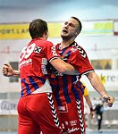 26.09.2015, Krems, Handball, Handball Liga Austria, HLA, GD, UHK Krems, WAT Margareten,<br>KOLAR Markus, ZIUARA Vytautas<br><br><br><br>Copyright DIENER / Zierlinger<br>Marktgasse 3-7 / 4 / 5 / 21<br>A-1090 Wien<br>Telefax +43 1 955 32 35<br>Mobil +43 676 629 98 51<br>BA-CA<br>Bank Nr. 12000<br>Account Nr. 00712 223 783<br>e-mail: agentur@diener.at<br>Datenbank: www.diener.at