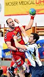 05.12.2015, Krems, Handball, Handball Liga Austria, HLA, GD, UHK Krems, HC Hard,<br>MITKOV Vlatko, ZIVKOVIC Boris<br><br>Copyright DIENER / Zierlinger Karl<br>Marktgasse 3-7 / 4 / 5 / 21<br>A-1090 Wien<br>Telefax +43 1 955 32 35<br>Mobil +43 676 629 98 51<br>BA-CA<br>Bank Nr. 12000<br>Account Nr. 00712 223 783<br>e-mail: agentur@diener.at<br>Datenbank: www.diener.at