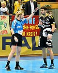 27.02.2016, Krems, Handball, Handball Liga Austria, HLA, OPO, UHK Krems, Bregenz,<br>BEGUSCH Alexandra, BAMMER Dominik<br><br><br><br>Copyright DIENER / Zierlinger Karl<br>Marktgasse 3-7 / 4 / 5 / 21<br>A-1090 Wien<br>Telefax +43 1 955 32 35<br>Mobil +43 676 629 98 51<br>BA-CA<br>Bank Nr. 12000<br>Account Nr. 00712 223 783<br>e-mail: agentur@diener.at<br>Datenbank: www.diener.at