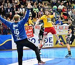 27.02.2016, Krems, Handball, Handball Liga Austria, HLA, OPO, UHK Krems, Bregenz,<br>HAEUSLE Ralf Patrick, HEDIN Amadeus, VISY Norbert, BAMMER Dominik<br><br><br><br>Copyright DIENER / Zierlinger Karl<br>Marktgasse 3-7 / 4 / 5 / 21<br>A-1090 Wien<br>Telefax +43 1 955 32 35<br>Mobil +43 676 629 98 51<br>BA-CA<br>Bank Nr. 12000<br>Account Nr. 00712 223 783<br>e-mail: agentur@diener.at<br>Datenbank: www.diener.at