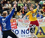 27.02.2016, Krems, Handball, Handball Liga Austria, HLA, OPO, UHK Krems, Bregenz,<br>HAEUSLE Ralf Patrick, VISY Norbert<br><br><br><br>Copyright DIENER / Zierlinger Karl<br>Marktgasse 3-7 / 4 / 5 / 21<br>A-1090 Wien<br>Telefax +43 1 955 32 35<br>Mobil +43 676 629 98 51<br>BA-CA<br>Bank Nr. 12000<br>Account Nr. 00712 223 783<br>e-mail: agentur@diener.at<br>Datenbank: www.diener.at