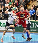 12.02.2016, Krems, Handball, Handball Liga Austria, HLA, OPO, UHK Krems, HC Hard,<br>ZIVKOVIC Boris, NEUHOLD Christoph, KNAUTH Michael<br><br><br><br>Copyright DIENER / Zierlinger Karl<br>Marktgasse 3-7 / 4 / 5 / 21<br>A-1090 Wien<br>Telefax +43 1 955 32 35<br>Mobil +43 676 629 98 51<br>BA-CA<br>Bank Nr. 12000<br>Account Nr. 00712 223 783<br>e-mail: agentur@diener.at<br>Datenbank: www.diener.at