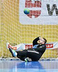 12.02.2016, Krems, Handball, Handball Liga Austria, HLA, OPO, UHK Krems, HC Hard,<br>SHEJBAL Mihal<br><br><br><br>Copyright DIENER / Zierlinger Karl<br>Marktgasse 3-7 / 4 / 5 / 21<br>A-1090 Wien<br>Telefax +43 1 955 32 35<br>Mobil +43 676 629 98 51<br>BA-CA<br>Bank Nr. 12000<br>Account Nr. 00712 223 783<br>e-mail: agentur@diener.at<br>Datenbank: www.diener.at