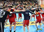 12.02.2016, Krems, Handball, Handball Liga Austria, HLA, OPO, UHK Krems, HC Hard,<br>Siegesjubel Krems<br><br><br><br>Copyright DIENER / Zierlinger Karl<br>Marktgasse 3-7 / 4 / 5 / 21<br>A-1090 Wien<br>Telefax +43 1 955 32 35<br>Mobil +43 676 629 98 51<br>BA-CA<br>Bank Nr. 12000<br>Account Nr. 00712 223 783<br>e-mail: agentur@diener.at<br>Datenbank: www.diener.at