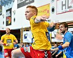 12.03.2016,  Krems,  Handball,  Handball Liga Austria,  HLA, OPO,  UHK Krems,  Union Leoben,<br>JARESCH Juergen<br><br><br>Copyright DIENER / Zierlinger <br>Marktgasse 3-7 / 4 / 5 / 21<br>A-1090 Wien<br>Telefax +43 1 955 32 35<br>Mobil +43 676 629 98 51<br>BA-CA<br>Bank Nr. 12000<br>Account Nr. 00712 223 783<br>e-mail: agentur@diener.at<br>Datenbank: www.diener.at