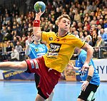 12.03.2016,  Krems,  Handball,  Handball Liga Austria,  HLA, OPO,  UHK Krems,  Union Leoben,<br>NEUHOLD Christoph<br><br><br>Copyright DIENER / Zierlinger <br>Marktgasse 3-7 / 4 / 5 / 21<br>A-1090 Wien<br>Telefax +43 1 955 32 35<br>Mobil +43 676 629 98 51<br>BA-CA<br>Bank Nr. 12000<br>Account Nr. 00712 223 783<br>e-mail: agentur@diener.at<br>Datenbank: www.diener.at