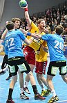 12.03.2016,  Krems,  Handball,  Handball Liga Austria,  HLA, OPO,  UHK Krems,  Union Leoben,<br>ILLMAYER Florian, SALBRECHTER Stefan Bernhard, WALZER Guenther, SCHOPF Tobias, JANDL Stephan<br><br><br><br>Copyright DIENER / Zierlinger <br>Marktgasse 3-7 / 4 / 5 / 21<br>A-1090 Wien<br>Telefax +43 1 955 32 35<br>Mobil +43 676 629 98 51<br>BA-CA<br>Bank Nr. 12000<br>Account Nr. 00712 223 783<br>e-mail: agentur@diener.at<br>Datenbank: www.diener.at