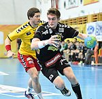 17.04.2016, Krems, Handball, Handball Liga Austria, HLA, OPO, UHK Krems, WAT Margareten,<br>WALZER Guenther, BILYK Nikola<br><br><br><br>Copyright DIENER / Zierlinger<br>Marktgasse 3-7 / 4 / 5 / 21<br>A-1090 Wien<br>Telefax +43 1 955 32 35<br>Mobil +43 676 629 98 51<br>BA-CA<br>Bank Nr. 12000<br>Account Nr. 00712 223 783<br>e-mail: agentur@diener.at<br>Datenbank: www.diener.at