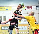 17.04.2016, Krems, Handball, Handball Liga Austria, HLA, OPO, UHK Krems, WAT Margareten,<br>BILYK Nikola, SURAC Domagoj<br><br><br><br>Copyright DIENER / Zierlinger<br>Marktgasse 3-7 / 4 / 5 / 21<br>A-1090 Wien<br>Telefax +43 1 955 32 35<br>Mobil +43 676 629 98 51<br>BA-CA<br>Bank Nr. 12000<br>Account Nr. 00712 223 783<br>e-mail: agentur@diener.at<br>Datenbank: www.diener.at