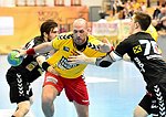 17.04.2016, Krems, Handball, Handball Liga Austria, HLA, OPO, UHK Krems, WAT Margareten,<br>JONAS Herbert, SURAC Domagoj, SCHWEIGER Vincent<br><br><br><br>Copyright DIENER / Zierlinger<br>Marktgasse 3-7 / 4 / 5 / 21<br>A-1090 Wien<br>Telefax +43 1 955 32 35<br>Mobil +43 676 629 98 51<br>BA-CA<br>Bank Nr. 12000<br>Account Nr. 00712 223 783<br>e-mail: agentur@diener.at<br>Datenbank: www.diener.at