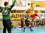 17.04.2016, Krems, Handball, Handball Liga Austria, HLA, OPO, UHK Krems, WAT Margareten,<br>PILIPOVIC Kristian, VISY Norbert<br><br><br><br>Copyright DIENER / Zierlinger<br>Marktgasse 3-7 / 4 / 5 / 21<br>A-1090 Wien<br>Telefax +43 1 955 32 35<br>Mobil +43 676 629 98 51<br>BA-CA<br>Bank Nr. 12000<br>Account Nr. 00712 223 783<br>e-mail: agentur@diener.at<br>Datenbank: www.diener.at