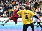 07.04.2016, Krems, Handball, Laenderspiel, Maenner,  Nationalteam, Testspiel, Oesterreich, Tschechien<br>JELINEK Wilhelm, GALIA Martin<br><br><br>Copyright DIENER / Zierlinger<br>Marktgasse 3-7 / 4 / 5 / 21<br>A-1090 Wien<br>Telefax +43 1 955 32 35<br>Mobil +43 676 629 98 51<br>BA-CA<br>Bank Nr. 12000<br>Account Nr. 00712 223 783<br>e-mail: agentur@diener.at<br>Datenbank: www.diener.at