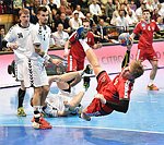 07.04.2016, Krems, Handball, Laenderspiel, Maenner,  Nationalteam, Testspiel, Oesterreich, Tschechien<br>SLACHTA Petr, BECVAR Roman, LANDA Jan, SZILAGYI Viktor, JELINEK Wilhelm, HERMANN Maximilian<br><br><br>Copyright DIENER / Zierlinger<br>Marktgasse 3-7 / 4 / 5 / 21<br>A-1090 Wien<br>Telefax +43 1 955 32 35<br>Mobil +43 676 629 98 51<br>BA-CA<br>Bank Nr. 12000<br>Account Nr. 00712 223 783<br>e-mail: agentur@diener.at<br>Datenbank: www.diener.at