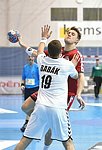 07.04.2016, Krems, Handball, Laenderspiel, Maenner,  Nationalteam, Testspiel, Oesterreich, Tschechien<br>BABAK Tomas, NEUHOLD Christoph<br><br><br>Copyright DIENER / Zierlinger<br>Marktgasse 3-7 / 4 / 5 / 21<br>A-1090 Wien<br>Telefax +43 1 955 32 35<br>Mobil +43 676 629 98 51<br>BA-CA<br>Bank Nr. 12000<br>Account Nr. 00712 223 783<br>e-mail: agentur@diener.at<br>Datenbank: www.diener.at