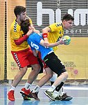 30.04.2016,  Krems,  Handball,  Handball Liga Austria,  HLA, U-20,  UHK Krems,  Union Leoben,<br><br><br><br>Copyright DIENER / Zierlinger <br>Marktgasse 3-7 / 4 / 5 / 21<br>A-1090 Wien<br>Telefax +43 1 955 32 35<br>Mobil +43 676 629 98 51<br>BA-CA<br>Bank Nr. 12000<br>Account Nr. 00712 223 783<br>e-mail: agentur@diener.at<br>Datenbank: www.diener.at