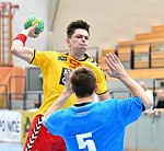 30.04.2016,  Krems,  Handball,  Handball Liga Austria,  HLA, U-20,  UHK Krems,  Union Leoben,<br><br><br><br>Copyright DIENER / Zierlinger <br>Marktgasse 3-7 / 4 / 5 / 21<br>A-1090 Wien<br>Telefax +43 1 955 32 35<br>Mobil +43 676 629 98 51<br>BA-CA<br>Bank Nr. 12000<br>Account Nr. 00712 223 783<br>e-mail: agentur@diener.at<br>Datenbank: www.diener.at