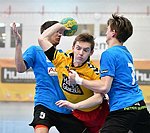 30.04.2016,  Krems,  Handball,  Handball Liga Austria,  HLA, U-20,  UHK Krems,  Union Leoben,<br><br><br><br>Copyright DIENER / Zierlinger <br>Marktgasse 3-7 / 4 / 5 / 21<br>A-1090 Wien<br>Telefax +43 1 955 32 35<br>Mobil +43 676 629 98 51<br>BA-CA<br>Bank Nr. 12000<br>Account Nr. 00712 223 783<br>e-mail: agentur@diener.at<br>Datenbank: www.diener.at