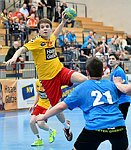 30.04.2016,  Krems,  Handball,  Handball Liga Austria,  HLA, U-20,  UHK Krems,  Union Leoben,<br><br><br><br>Copyright DIENER / Zierlinger <br>Marktgasse 3-7 / 4 / 5 / 21<br>A-1090 Wien<br>Telefax +43 1 955 32 35<br>Mobil +43 676 629 98 51<br>BA-CA<br>Bank Nr. 12000<br>Account Nr. 00712 223 783<br>e-mail: agentur@diener.at<br>Datenbank: www.diener.at