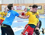 30.04.2016,  Krems,  Handball,  Handball Liga Austria,  HLA, U-20,  UHK Krems,  Union Leoben,<br><br><br><br>Copyright DIENER / Zierlinger <br>Marktgasse 3-7 / 4 / 5 / 21<br>A-1090 Wien<br>Telefax +43 1 955 32 35<br>Mobil +43 676 629 98 51<br>BA-CA<br>Bank Nr. 12000<br>Account Nr. 00712 223 783<br>e-mail: agentur@diener.at<br>Datenbank: www.diener.at