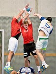 05.08.2015, Krems, Handball, Handball Liga Austria, <br>HLA, Vorbereitung, UHK Krems - SU St. Poelten,<br>SURAC Domagoj, NEUHOLD Christoph<br><br><br>Copyright DIENER / Zierlinger Karl<br>Marktgasse 3-7 / 4 / 5 / 21<br>A-1090 Wien<br>Telefax +43 1 955 32 35<br>Mobil +43 676 629 98 51<br>BA-CA<br>Bank Nr. 12000<br>Account Nr. 00712 223 783<br>e-mail: agentur@diener.at<br>Datenbank: www.diener.at