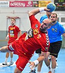 22.08.2015, Krems, Handball, Handball Liga Austria, <br>HLA, Vorbereitung, UHK Krems, UHC Hollabrunn,<br>SURAC Domagoj<br><br><br>Copyright DIENER / Zierlinger Karl<br>Marktgasse 3-7 / 4 / 5 / 21<br>A-1090 Wien<br>Telefax +43 1 955 32 35<br>Mobil +43 676 629 98 51<br>BA-CA<br>Bank Nr. 12000<br>Account Nr. 00712 223 783<br>e-mail: agentur@diener.at<br>Datenbank: www.diener.at