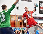 22.08.2015, Krems, Handball, Handball Liga Austria, <br>HLA, Vorbereitung, UHK Krems, UHC Hollabrunn,<br>VISY Norbert<br><br><br>Copyright DIENER / Zierlinger Karl<br>Marktgasse 3-7 / 4 / 5 / 21<br>A-1090 Wien<br>Telefax +43 1 955 32 35<br>Mobil +43 676 629 98 51<br>BA-CA<br>Bank Nr. 12000<br>Account Nr. 00712 223 783<br>e-mail: agentur@diener.at<br>Datenbank: www.diener.at