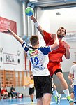 05.08.2015, Krems, Handball, Handball Liga Austria, <br>HLA, Vorbereitung, UHK Krems - SU St. Poelten,<br>FEICHTINGER Sebastian<br><br><br>Copyright DIENER / Zierlinger Karl<br>Marktgasse 3-7 / 4 / 5 / 21<br>A-1090 Wien<br>Telefax +43 1 955 32 35<br>Mobil +43 676 629 98 51<br>BA-CA<br>Bank Nr. 12000<br>Account Nr. 00712 223 783<br>e-mail: agentur@diener.at<br>Datenbank: www.diener.at