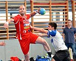 05.08.2015, Krems, Handball, Handball Liga Austria, <br>HLA, Vorbereitung, UHK Krems - SU St. Poelten,<br>MITKOV Vlatko<br><br><br>Copyright DIENER / Zierlinger Karl<br>Marktgasse 3-7 / 4 / 5 / 21<br>A-1090 Wien<br>Telefax +43 1 955 32 35<br>Mobil +43 676 629 98 51<br>BA-CA<br>Bank Nr. 12000<br>Account Nr. 00712 223 783<br>e-mail: agentur@diener.at<br>Datenbank: www.diener.at