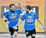 30.04.2016,  Krems,  Handball,  Handball Liga Austria,  HLA, VF,  UHK Krems,  Union Leoben,<br>SCHWARZ Andreas, JANDL Stephan<br><br><br>Copyright DIENER / Zierlinger <br>Marktgasse 3-7 / 4 / 5 / 21<br>A-1090 Wien<br>Telefax +43 1 955 32 35<br>Mobil +43 676 629 98 51<br>BA-CA<br>Bank Nr. 12000<br>Account Nr. 00712 223 783<br>e-mail: agentur@diener.at<br>Datenbank: www.diener.at