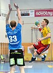 30.04.2016,  Krems,  Handball,  Handball Liga Austria,  HLA, VF,  UHK Krems,  Union Leoben,<br>TRUCHANOVICIUS Jonas, NEUHOLD Christoph<br><br><br>Copyright DIENER / Zierlinger <br>Marktgasse 3-7 / 4 / 5 / 21<br>A-1090 Wien<br>Telefax +43 1 955 32 35<br>Mobil +43 676 629 98 51<br>BA-CA<br>Bank Nr. 12000<br>Account Nr. 00712 223 783<br>e-mail: agentur@diener.at<br>Datenbank: www.diener.at