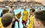 30.04.2016,  Krems,  Handball,  Handball Liga Austria,  HLA, VF,  UHK Krems,  Union Leoben,<br>Timeout Krems<br><br><br>Copyright DIENER / Zierlinger <br>Marktgasse 3-7 / 4 / 5 / 21<br>A-1090 Wien<br>Telefax +43 1 955 32 35<br>Mobil +43 676 629 98 51<br>BA-CA<br>Bank Nr. 12000<br>Account Nr. 00712 223 783<br>e-mail: agentur@diener.at<br>Datenbank: www.diener.at