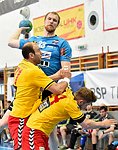 30.04.2016,  Krems,  Handball,  Handball Liga Austria,  HLA, VF,  UHK Krems,  Union Leoben,<br>MITKOV Vlatko, TRUCHANOVICIUS Jonas, VISY Norbert<br><br><br>Copyright DIENER / Zierlinger <br>Marktgasse 3-7 / 4 / 5 / 21<br>A-1090 Wien<br>Telefax +43 1 955 32 35<br>Mobil +43 676 629 98 51<br>BA-CA<br>Bank Nr. 12000<br>Account Nr. 00712 223 783<br>e-mail: agentur@diener.at<br>Datenbank: www.diener.at