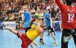 30.04.2016,  Krems,  Handball,  Handball Liga Austria,  HLA, VF,  UHK Krems,  Union Leoben,<br>TRUCHANOVICIUS Jonas, FEICHTINGER Sebastian, MUSEL Gregory<br><br><br>Copyright DIENER / Zierlinger <br>Marktgasse 3-7 / 4 / 5 / 21<br>A-1090 Wien<br>Telefax +43 1 955 32 35<br>Mobil +43 676 629 98 51<br>BA-CA<br>Bank Nr. 12000<br>Account Nr. 00712 223 783<br>e-mail: agentur@diener.at<br>Datenbank: www.diener.at