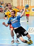 30.04.2016,  Krems,  Handball,  Handball Liga Austria,  HLA, VF,  UHK Krems,  Union Leoben,<br>FEICHTINGER Sebastian, JANDL Stephan<br><br><br>Copyright DIENER / Zierlinger <br>Marktgasse 3-7 / 4 / 5 / 21<br>A-1090 Wien<br>Telefax +43 1 955 32 35<br>Mobil +43 676 629 98 51<br>BA-CA<br>Bank Nr. 12000<br>Account Nr. 00712 223 783<br>e-mail: agentur@diener.at<br>Datenbank: www.diener.at