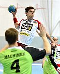 16.01.2016, Krems, Handball, Handball Liga Austria, HLA, GD, UHK Krems, SG Westwien, Testspiel<br>TOMANN Aron<br><br><br><br>Copyright DIENER / Zierlinger Karl<br>Marktgasse 3-7 / 4 / 5 / 21<br>A-1090 Wien<br>Telefax +43 1 955 32 35<br>Mobil +43 676 629 98 51<br>BA-CA<br>Bank Nr. 12000<br>Account Nr. 00712 223 783<br>e-mail: agentur@diener.at<br>Datenbank: www.diener.at