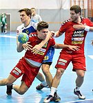30.01.2016, Krems, Handball, Handball Liga Austria, HLA, Testspiel, UHK Krems, HC Linz,<br>REISINGER Florian, TOMANN Aron, WALZER Guenther<br><br><br>Copyright / www. sportfotos. at<br>Missongasse 21<br>A - 3500 Krems<br>zierlinger@sportfotos.at<br>www.sportfotos.at<br>Kremser Bank <br>BIC SPKDAT21XXX<br>IBAN AT392022800704000918<br>