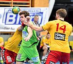 20.04.2017,  Krems,  Handball,  Handball Liga Austria,  HLA, VF,  UHK Krems,  SG Westwien<br>TOMANN Aron, PRATSCHNER Simon, POSCH Fabian<br><br><br>Copyright DIENER / Zierlinger <br>Marktgasse 3-7 / 4 / 5 / 21<br>A-1090 Wien<br>Telefax +43 1 955 32 35<br>Mobil +43 676 629 98 51<br>BA-CA<br>Bank Nr. 12000<br>Account Nr. 00712 223 783<br>e-mail: agentur@diener.at<br>Datenbank: www.diener.at