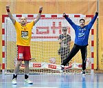 28.10.2016, Krems, Handball,  Handball Liga Austria, HLA, GD, UHK Krems, Bregenz,<br>MITKOV Vlatko, MUSEL Gregory<br><br><br>Copyright / www. sportfotos. at<br>Missongasse 21<br>A - 3500 Krems<br>zierlinger@sportfotos.at<br>www.sportfotos.at<br>Kremser Bank <br>BIC SPKDAT21XXX<br>IBAN AT392022800704000918<br>