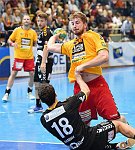 28.10.2016, Krems, Handball,  Handball Liga Austria, HLA, GD, UHK Krems, Bregenz,<br>BAMMER Dominik, POSCH Fabian<br><br><br>Copyright / www. sportfotos. at<br>Missongasse 21<br>A - 3500 Krems<br>zierlinger@sportfotos.at<br>www.sportfotos.at<br>Kremser Bank <br>BIC SPKDAT21XXX<br>IBAN AT392022800704000918<br>