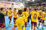 28.10.2016, Krems, Handball,  Handball Liga Austria, HLA, GD, UHK Krems, Bregenz,<br>Kremser Siegesjubel<br><br><br>Copyright / www. sportfotos. at<br>Missongasse 21<br>A - 3500 Krems<br>zierlinger@sportfotos.at<br>www.sportfotos.at<br>Kremser Bank <br>BIC SPKDAT21XXX<br>IBAN AT392022800704000918<br>