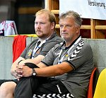 16.09.2016, Krems, Handball, Handball Liga Austria, HLA, GD, UHK Krems, HC Bruck,<br>LINT Werner, LASTOWITZA Herbert<br><br><br>Copyright / www. sportfotos. at<br>Missongasse 21<br>A - 3500 Krems<br>zierlinger@sportfotos.at<br>www.sportfotos.at<br>Kremser Bank <br>BIC SPKDAT21XXX<br>IBAN AT392022800704000918<br>