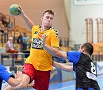 16.09.2016, Krems, Handball, Handball Liga Austria, HLA, U-20, UHK Krems, HC Bruck,<br><br><br><br>Copyright / www. sportfotos. at<br>Missongasse 21<br>A - 3500 Krems<br>zierlinger@sportfotos.at<br>www.sportfotos.at<br>Kremser Bank <br>BIC SPKDAT21XXX<br>IBAN AT392022800704000918<br>