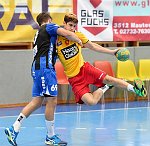 16.09.2016, Krems, Handball, Handball Liga Austria, HLA, U-20, UHK Krems, HC Bruck,<br><br><br><br>Copyright / www. sportfotos. at<br>Missongasse 21<br>A - 3500 Krems<br>zierlinger@sportfotos.at<br>www.sportfotos.at<br>Kremser Bank <br>BIC SPKDAT21XXX<br>IBAN AT392022800704000918<br>