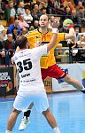 04.10.2016, Krems, Handball, Handball Liga Austria, HLA, GD, UHK Krems, HC Hard,<br>SURAC Domagoj, MITKOV Vlatkov<br><br><br>Copyright / www. sportfotos. at<br>Missongasse 21<br>A - 3500 Krems<br>zierlinger@sportfotos.at<br>www.sportfotos.at<br>Kremser Bank <br>BIC SPKDAT21XXX<br>IBAN AT392022800704000918