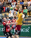 15.10.2016, Krems, Handball, Handball Liga Austria, HLA, GD, UHK Krems,  HT Schwaz,<br>KANDOLF Thomas, WILFLING Clemens,  FEICHTINGER Sebastian<br><br><br>Copyright / www. sportfotos. at<br>Missongasse 21<br>A - 3500 Krems<br>zierlinger@sportfotos.at<br>www.sportfotos.at<br>Kremser Bank <br>BIC SPKDAT21XXX<br>IBAN AT392022800704000918