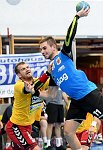03.09.2016, Krems, Handball, Handball Liga Austria, HLA, GD, UHK Krems, SC Ferlach,<br>FEICHTINGER Sebastian, MALOVIC Nemanja<br><br><br>Copyright / www. sportfotos. at<br>Missongasse 21<br>A - 3500 Krems<br>zierlinger@sportfotos.at<br>www.sportfotos.at<br>Kremser Bank <br>BIC SPKDAT21XXX<br>IBAN AT392022800704000918<br>