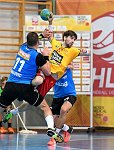 03.09.2016, Krems, Handball, Handball Liga Austria, HLA, GD, UHK Krems, SC Ferlach,<br>MALOVIC Nemanja, SCHOPF Tobias, RATH Mathias<br><br><br>Copyright / www. sportfotos. at<br>Missongasse 21<br>A - 3500 Krems<br>zierlinger@sportfotos.at<br>www.sportfotos.at<br>Kremser Bank <br>BIC SPKDAT21XXX<br>IBAN AT392022800704000918<br>