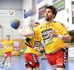 03.09.2016, Krems, Handball, Handball Liga Austria, HLA, GD, UHK Krems, SC Ferlach,<br>SCHOPF Tobias<br><br><br>Copyright / www. sportfotos. at<br>Missongasse 21<br>A - 3500 Krems<br>zierlinger@sportfotos.at<br>www.sportfotos.at<br>Kremser Bank <br>BIC SPKDAT21XXX<br>IBAN AT392022800704000918<br>
