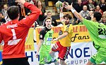 16.12.2016, Krems, Handball, Handball Liga Austria, HLA, GD, UHK Krems, SG Westwien<br>UVODIC Sandro, FRIMMEL Sebastian, SCHOPF Tobias, HAJDU Gabor<br><br><br>Copyright / www. sportfotos. at<br>Missongasse 21<br>A - 3500 Krems<br>zierlinger@sportfotos.at<br>www.sportfotos.at<br>Kremser Bank <br>BIC SPKDAT21XXX<br>IBAN AT392022800704000918<br>